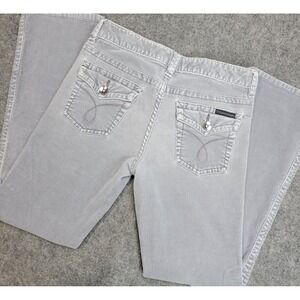 Calvin Klein Y2K Corduroy Flap Pocket Grey Gray Jeans
